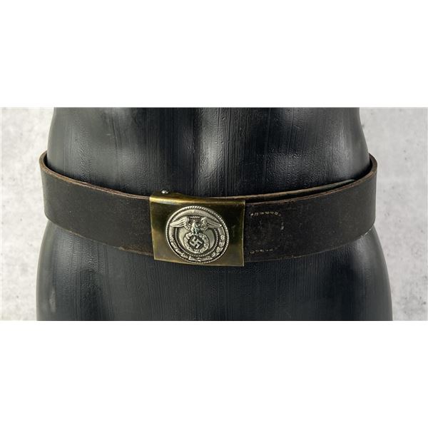 WW2 German NSKK Motorcycle Corps Belt and Buckle