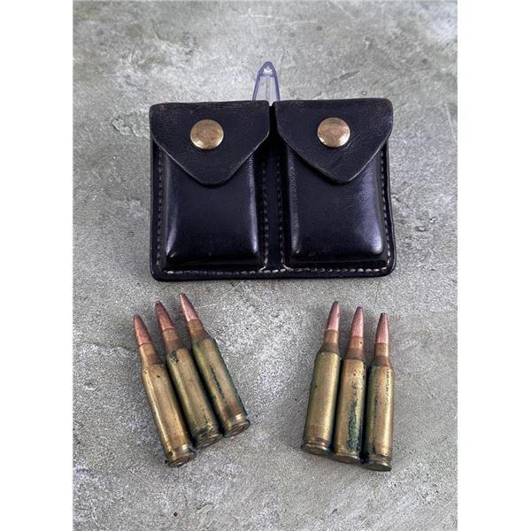 .243 Win Rifle Ammo in Pouches