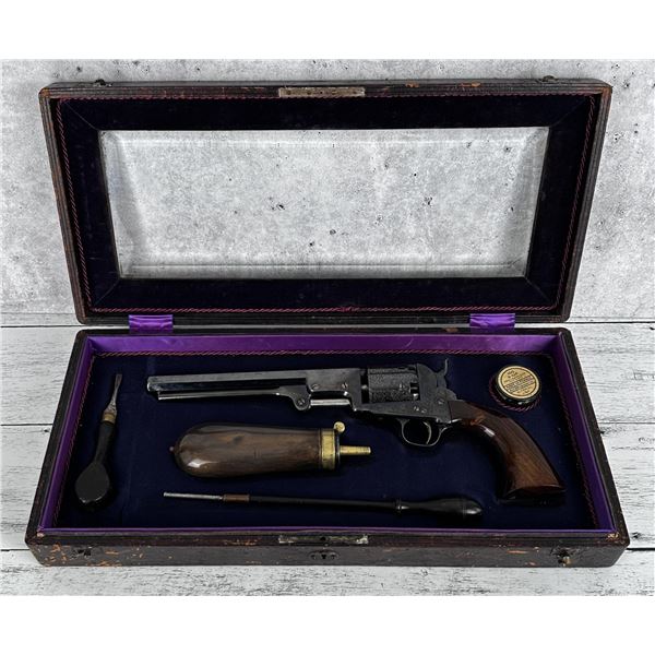 Civil War Confederate Engraved Colt Manton Brevet
