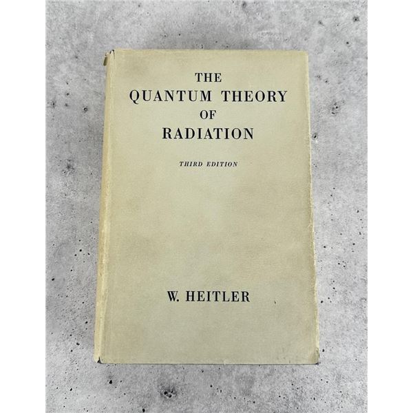 The Quantum Theory of Radiation