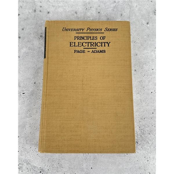 Principles of Electricity
