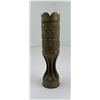 Image 1 : 1918 Trench Art Shell Vase 75mm French Argonne