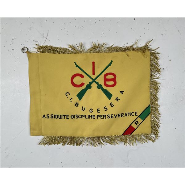 Rwanda Africa Bugesera Military Flag