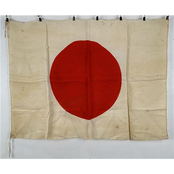 WW2 Japanese Battle Captured Meatball Flag
