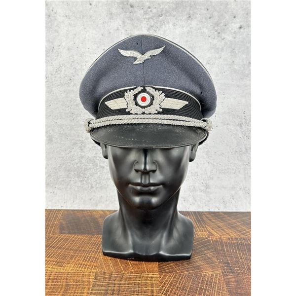 WW2 German Luftwaffe Visor Hat