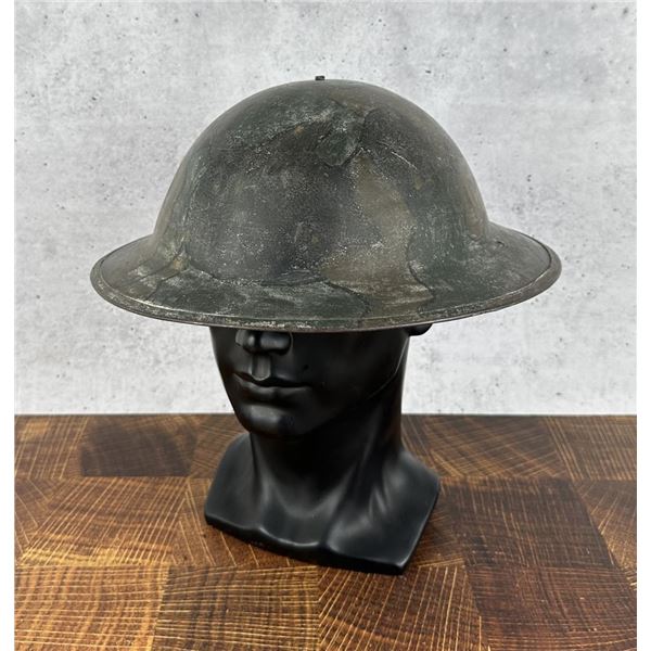 WWi WW1 Camouflage Painted Doughboy Helmet