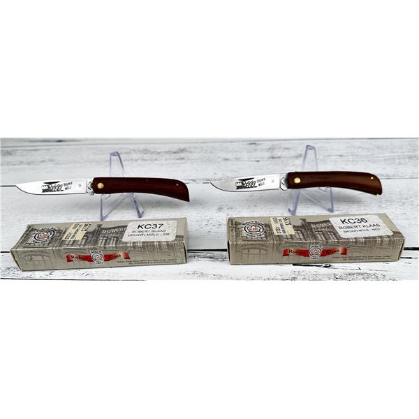 Robert Klaas Brown Mule Pocket Knives