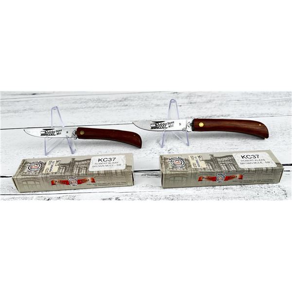 Robert Klaas Brown Mule Pocket Knives