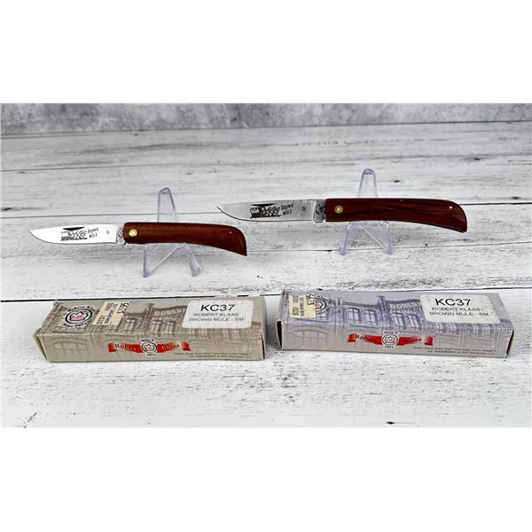 Robert Klaas Brown Mule Pocket Knives