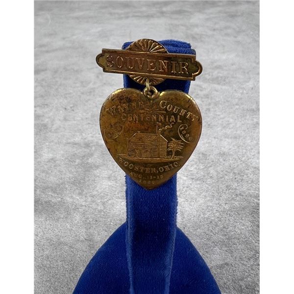 Wayne County Centennial Badge Medal Ohio