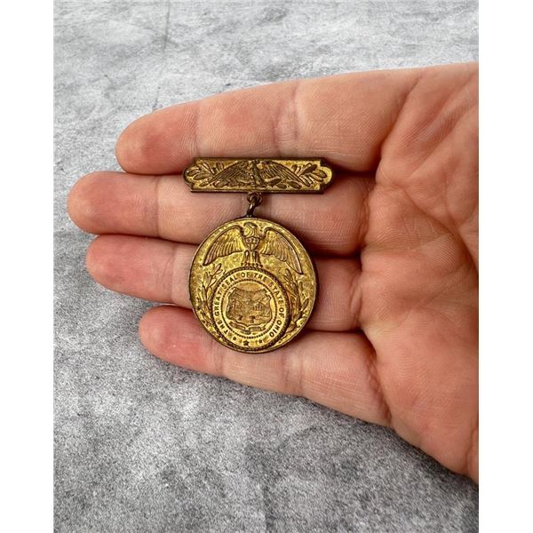 Massillon Ohio WWI WW1 Presentation Medal