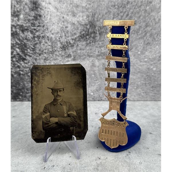 Spanish American War 14k Gold Sharpshooter Medal