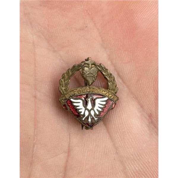 Polish Religious Patriotic Pin