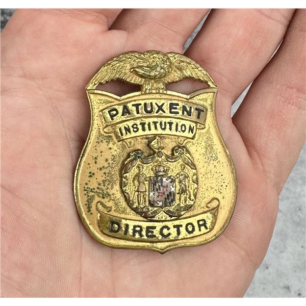 Patuxent Institution Jessup Maryland Badge