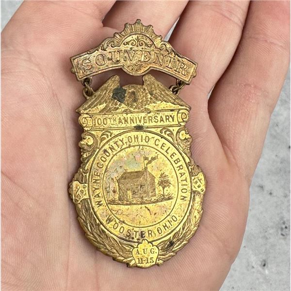 Wayne County Ohio Centennial Medal
