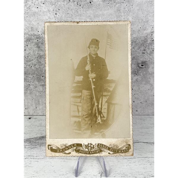 Dodge City Kansas Soldier Photo