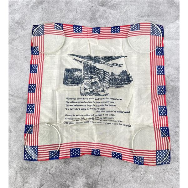 WWI WW1 The Farewell Handkerchief
