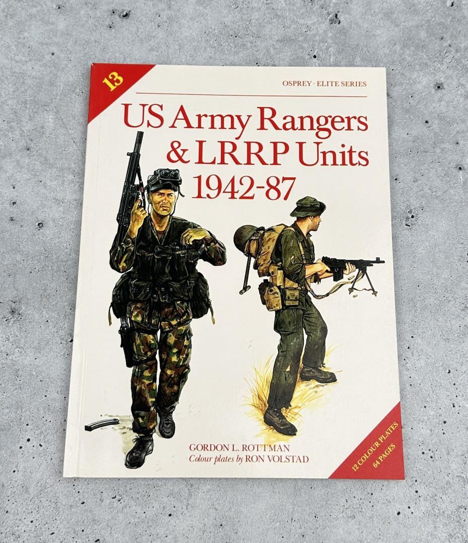 L Ras Army US Army Rangers & LRRP Units 1942 to 1987