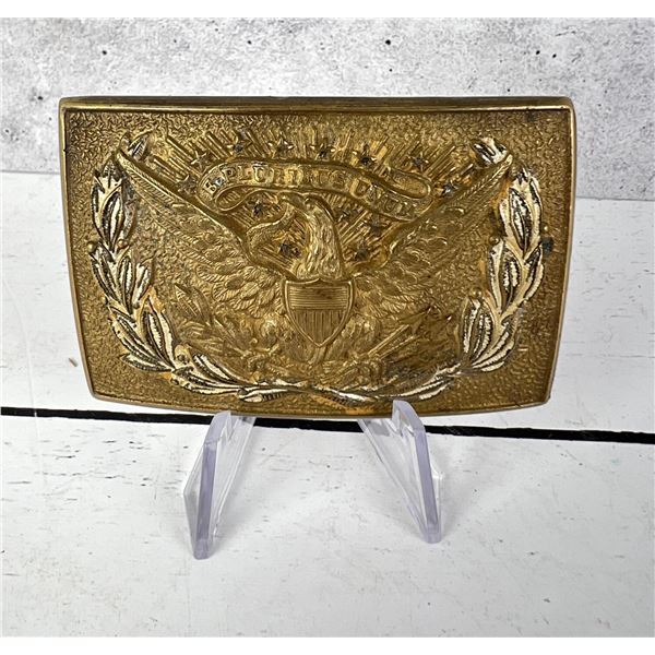 US Indian Wars Officers Eagle Belt Plate