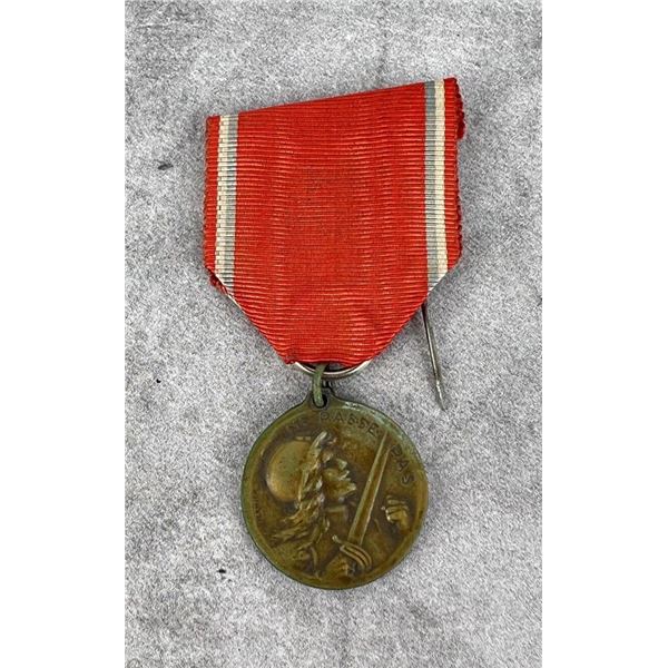 WWI WW1 French Battle Of Verdun Medal