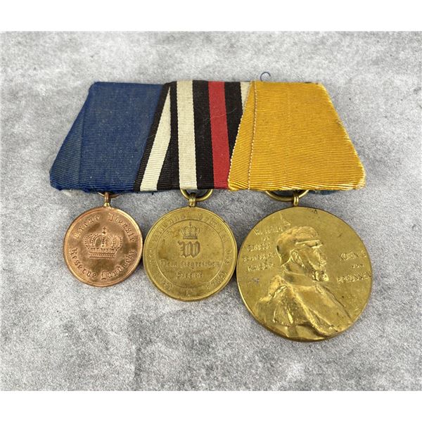 Pre WW1 WWI Prussian Medal Bar
