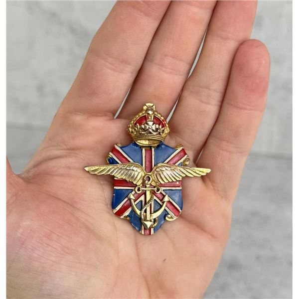 WW2 British American Ambulance Corp Pin Badge