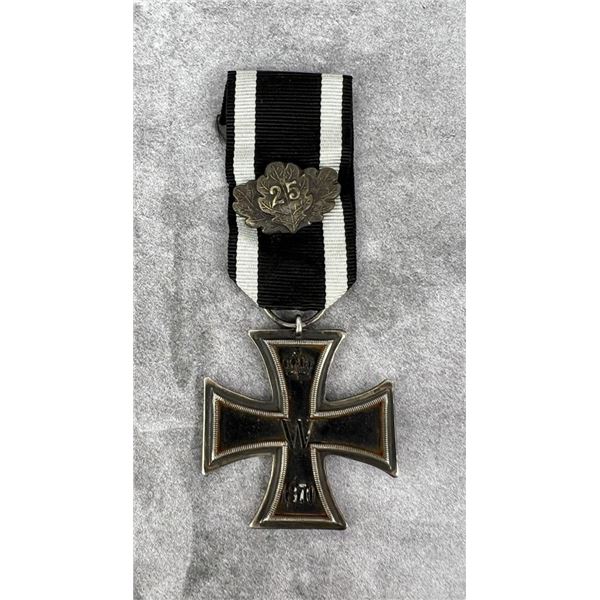 German 1870 Iron Cross with 25 Year Oak Leaves