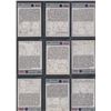 Image 2 : 1990 NFL PRO SET Super Bowl card inserts lot of 9 good condition