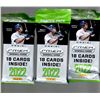 Image 1 : 2022 Panini Prizm Baseball Hanger Value Packs 54 Total Cards