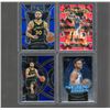 Image 1 : Lot of 4 Stephen Curry Cards. Red Cracked Ice, Mezzanine Silver, Neon Icon, Premier Level