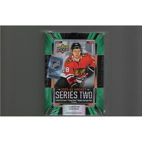 2023-'24 Upper Deck Series 2 Hockey Blaster Box - Connor Bedard Rookie Young Guns