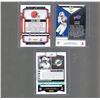 Image 2 : Lot of 3 Numbered Cards. Diggs /175, Ward /565, Mostert Jersey Match 31/299