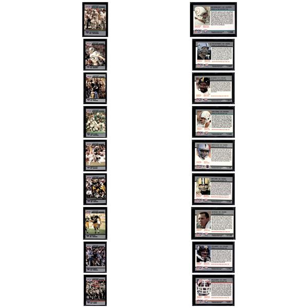 90 Pro Set Super Bowl Super Men: Bart Starr, Marcus Allen, Joe Greene, Fred Biletnikoff, Jack Lamber