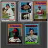 Bob Gibson '74 Highlights '75 Topps #3, Lou Brock '74 Highlights '75 Topps $2, Don Sutton '75 Topps 