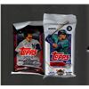 Image 1 : 2 Count - Topps Baseball Fat Packs: 1 Count - 2024 Seres 2 & 1 Count - 2023 Series 1 - 72 Total Card