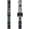 Image 1 : 7 - Retired Stars & HOF Prizm, Mosaic, & Illusions Panini Cards.