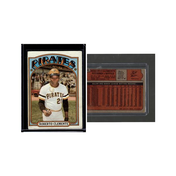 Roberto Clemente 1972 Topps #309
