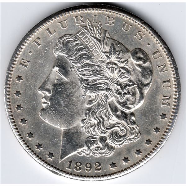 1892-CC Morgan Dollar