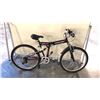 Image 2 : BLACK XTREME RIDE MT7, 7 SPEED FOLDING FULL SUSPENSION MOUNTAIN BIKE