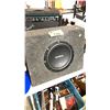 Image 2 : ROCKFORD FOSGATE R1 SUBWOOFER SPEAKER, FENDER GUITAR AMP JAM MODEL, 31" SKATEBOARD AND BULLS HAT