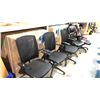 Image 2 : 5 MISCELLANEOUS OFFICE CHAIRS W/ CONDITION ISSUES