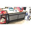 Image 1 : HUSKY LIMITED EDITION 9 DRAWER BLACK TOOL BOX 18" X 52" X 31" W/ CONTENTS (NO KEY)