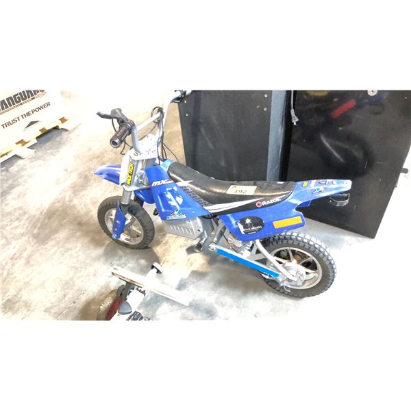 RAZOR ELECTRIC MX350 MINI DIRT BIKE - Able Auctions