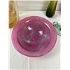Image 3 : Assorted Coloured Glass Items