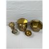 Image 1 : Assorted Brass Planter & Decor