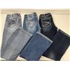 Image 1 : 3 Pairs "Silver" Ladies Blue Jeans