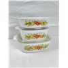 Image 1 : 3 Harvest Pattern Corningware Dishes