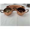 Image 2 : Copper (Viking Plate) & Silver Plated Tea Service