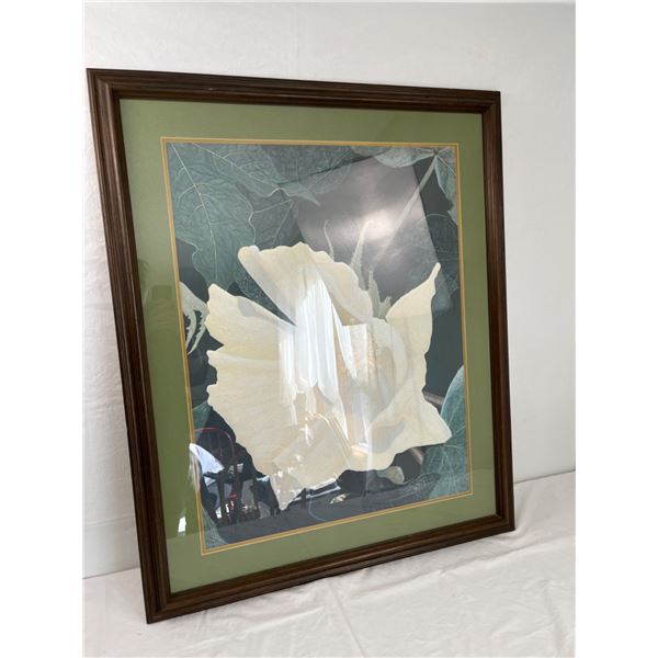 Framed Floral Print