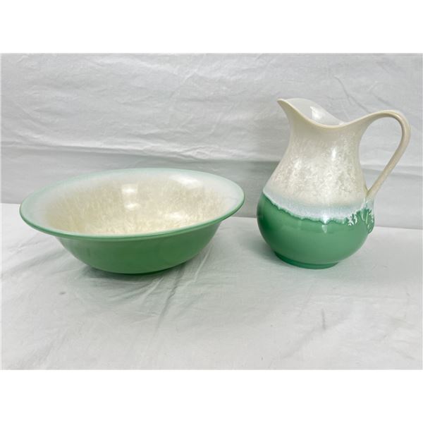 Port Meirion Pottery Jug & Basin